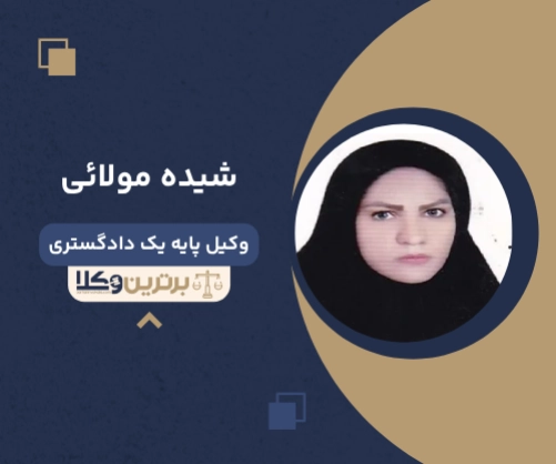 شیده مولائی بهترین وکیل ملکی در زاهدان