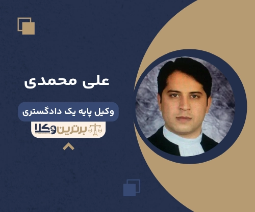 علی محمدی بهترین وکیل کیفری در بندرعباس