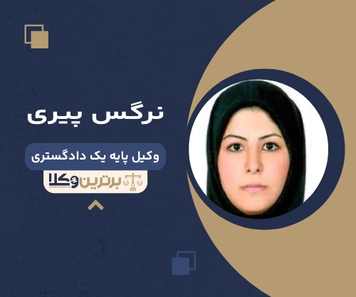 نرگس پیری بهترین وکیل طلاق در غرب تهران