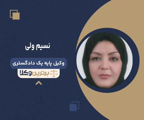 نسیم ولی وکیل رابطه نامشروع در تهران