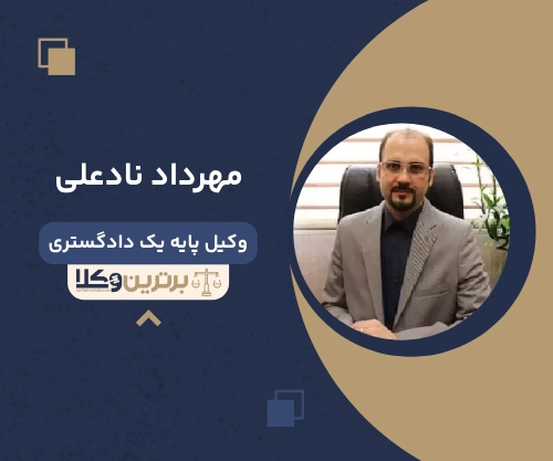 مهرداد نادعلی بهترین وکیل شهرداری در تهران