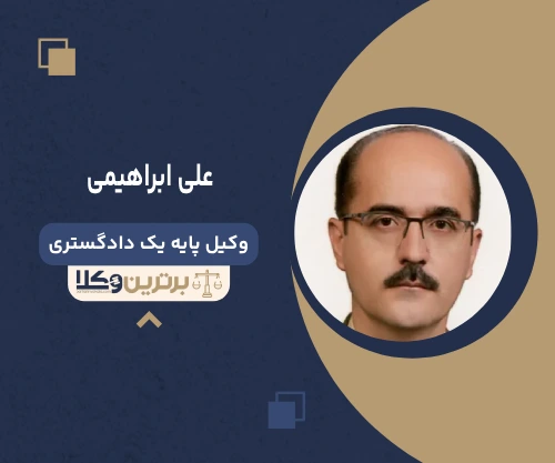 علی ابراهیمی وکیل جرایم سایبری در تهران