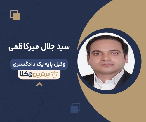 سید جلال میرکاظمی بهترین وکیل سقط جنین تهران