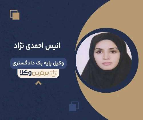 انیس احمدی نژاد وکیل کرمان